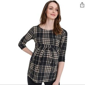 Maternity Peplum Top